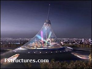 The Khan Shatyry Entertainment Center - ramatic civic focal point for the capital of Kazakhstan