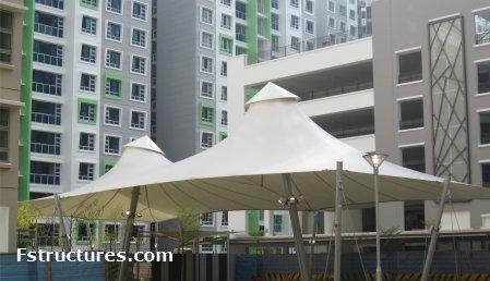 multimedia tensile structure